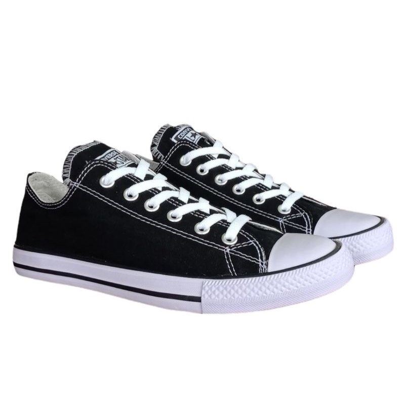 promo sale (free box converse)sepatu sneakers converse all star classic pendek grade ori black white all star classic low hitam putih grade original