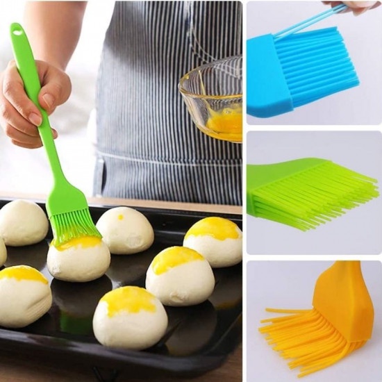 Kuas Roti Kue Mentega Silikon Food Grade Brush Silicone Cake Barbeque