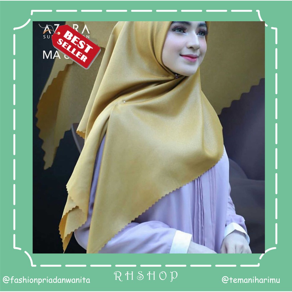 SEGIEMPAT SHINAR GLAMOUR KERUDUNG PESTA HIJAB BAHAN GLITER HIJAB  BELLA SQUARE GLAMOUR PREMIUM
