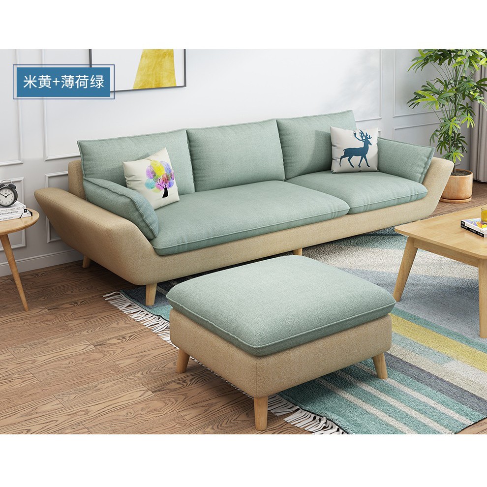 R12 RAFFA MEUBEL - Sofa Retro Scandinavian Gaya Vintage Modern, Custom COD & Free Ongkir Jabodetabek