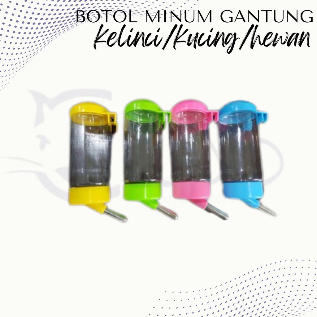 BOTOL MINUM GANTUNG KELINCI KUCING HEWAN 350 ML