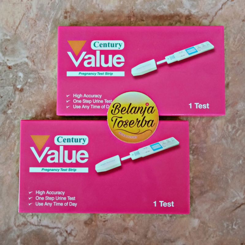 Test Kehamilan Value Century Strip Original / Tespek Hamil Device Value / Tes Pregnancy Strip Value