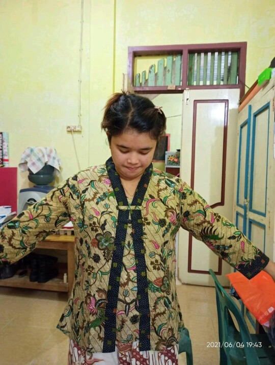 [bisa Cod] Blouse Batik Wanita / Seragam Kantor / Pakaian Wanita Murah / Batik Terbaru / Batik Murah