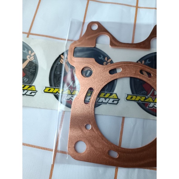 PAKING HEAD TEMBAGA 0.5 MM HONDA PCX VARIO 150 CC DIAMETER 58 MM