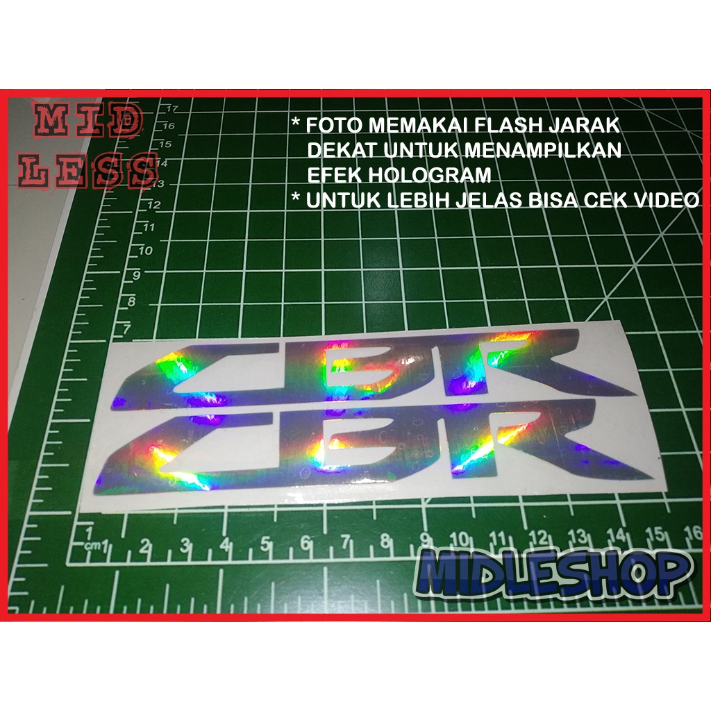 

Cutting Stiker Hologram CBR Isi 2