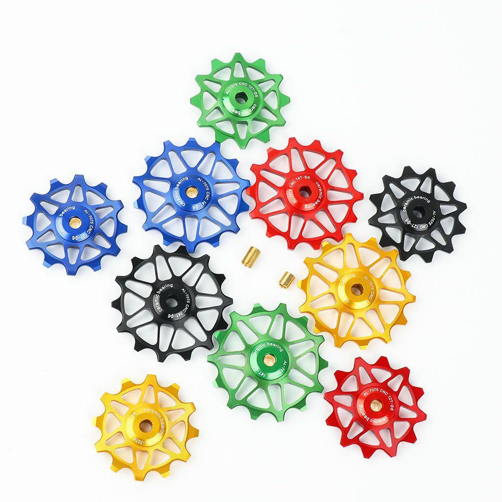 R-FLOWER Pulley Rear Derailleur Sepeda Baru Part 12T 14T Guide Wheel