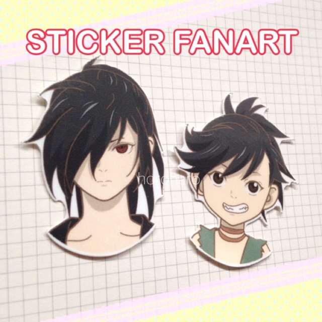 

sticker fanart anime DORORO