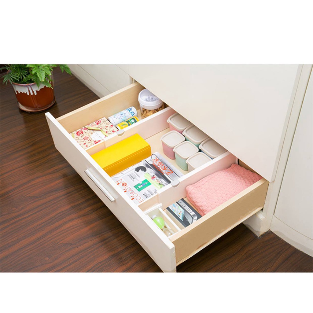 Kotak Pembatas Organizer Divider/Storage Organizer Sekat Laci Tempat Penyimpanan