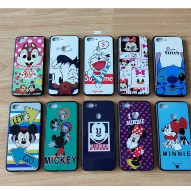 Fuze Case UV Gambar Kartun Realme 2