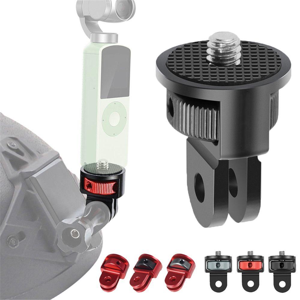 POPULAR GOPRO Populer Tripod Adapter 360Rotating Aksesoris Kamera Stand1/4Inch Sekrup Untuk Gopro10 9 Insta360 One X2 DJI Action2