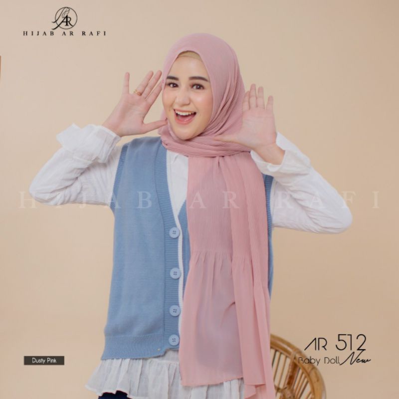 Pasmina panjang pasmina plisket pasmina terlaris ar 512 original 100% pasmina ar rafi hijab arrafi