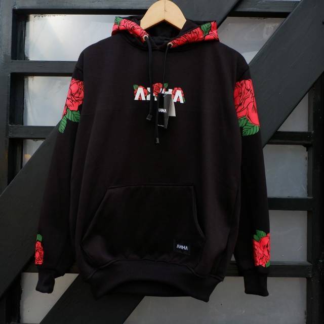 ahha rose hoodie