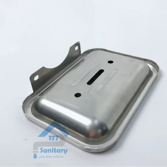 Tempat Sabun Batang Stainless Plat A2 - Rak Sabun Batang Stenlis Murah dispenser soap A14