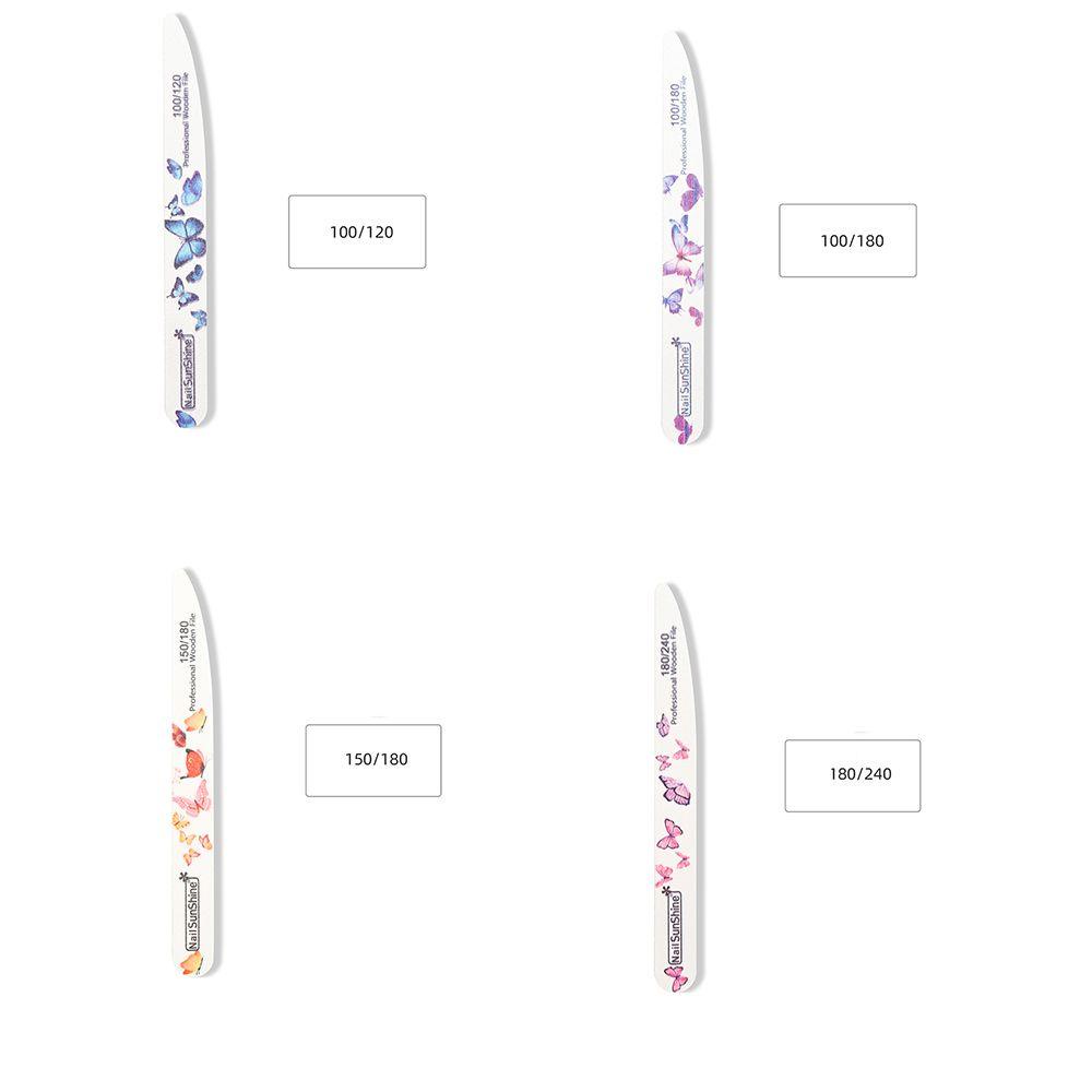 R-flower Nail Files 100/120,180,240 Pedicure Alat Kecantikan Manicure