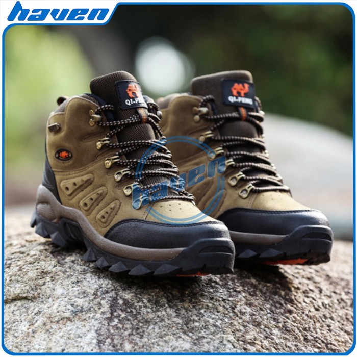 Sepatu Hiking Pria Wanita Sepatu Gunung Sepatu Outdoor Waterproof Tall