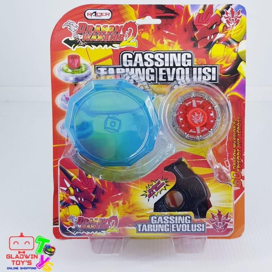 Ready Gasing Tarung Evolusi Dragon warrior 2 set 59028