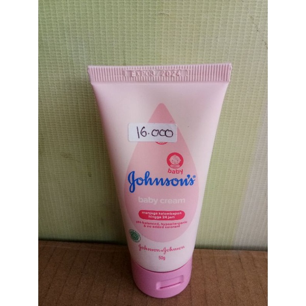 JOHNSONS BABY CREAM REGULAR 50GR, 100GR