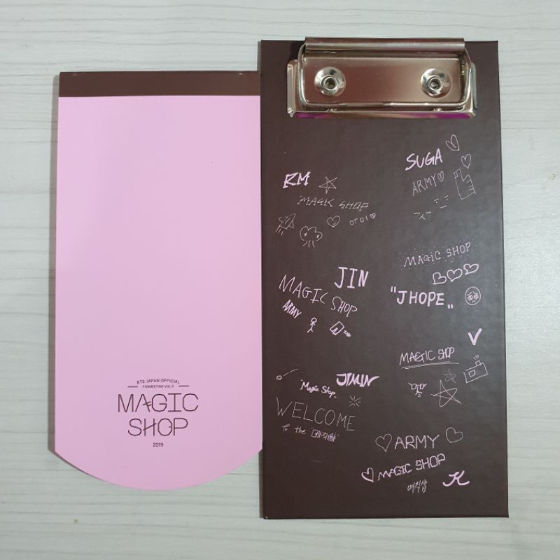 BTS Clipboard Magic Shop 5th Muster Fanmeeting