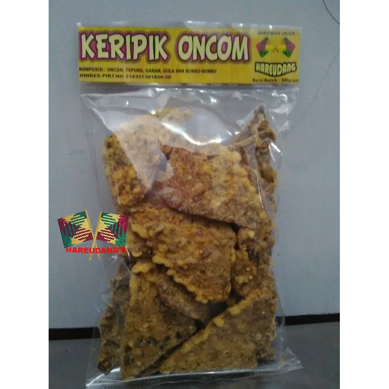 

KERIPIK ONCOM HAREUDANG'S