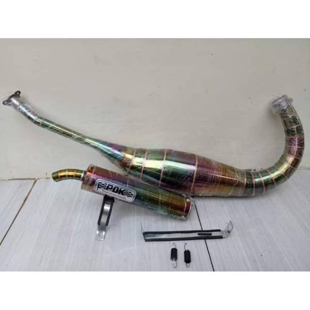 Kanlpot racing PDK pelangi buat motor ninja rr/ ninja r .dll.