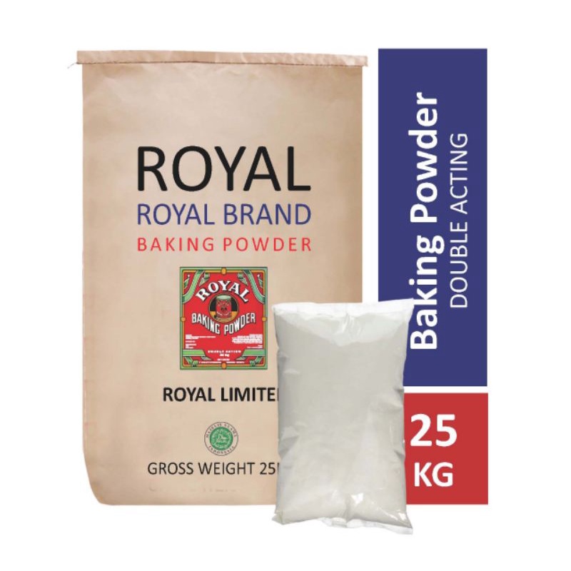 

Royal Baking Powder Double Acting Ex Amerika 1Kg - Bahan Pengembang Kue