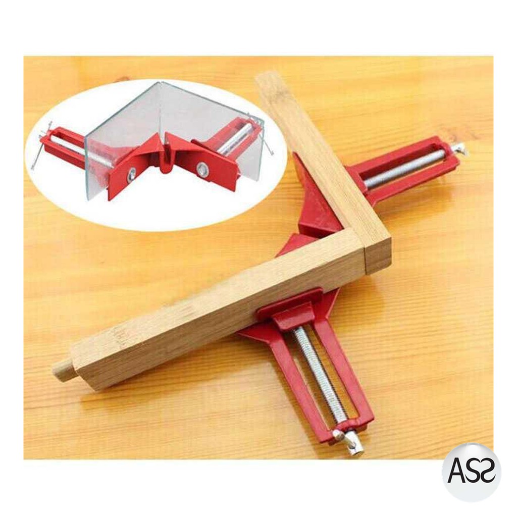 ASS Shop - Taffware Clamp Penjepit Sudut Frame Kayu 90 Derajat 75mm ZK1478100