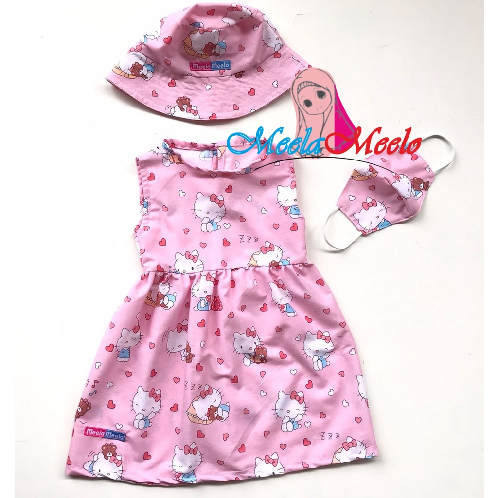 (COD) PROMO TERMURAH !!!Dress Bayi cantik /baju bayi perempuan cantik/baju bayi anak perepuan usia 6 bulan - 1tahun