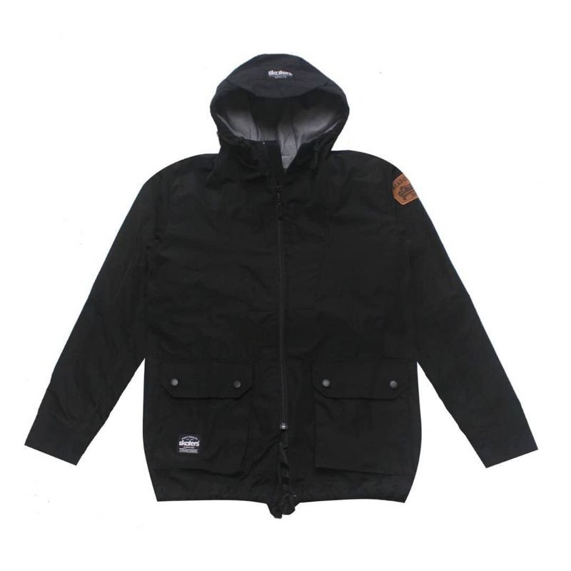 Jaket Parka Skaters Hitam TK032