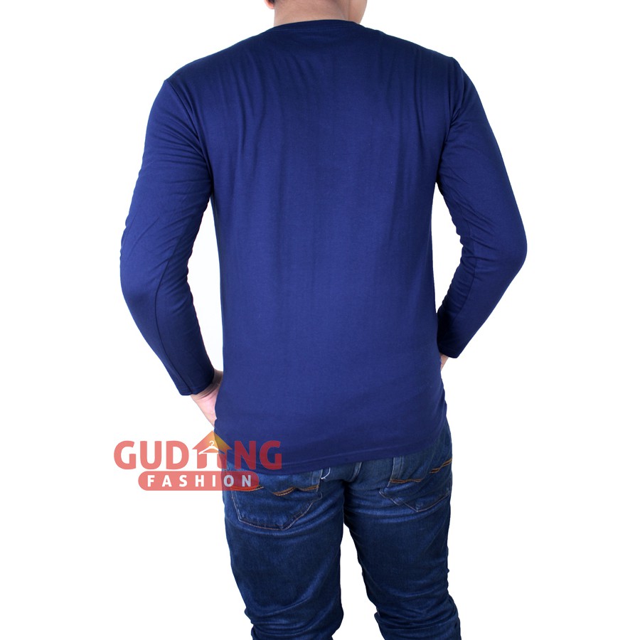 T-Shirt Pria Lengan Panjang POL 77