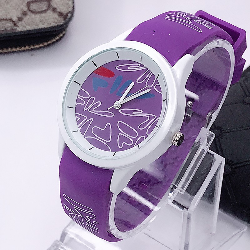 JAM TANGAN FASHION WANITA JAM MURAH  JAM JAM SHSHD JAM TALI SILIKON W45