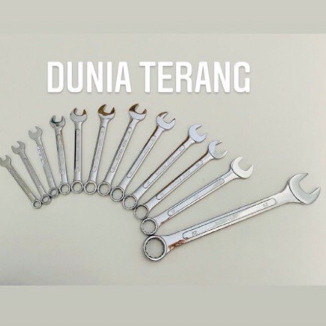 Kunci Ring Pas ATS 20 mm - Kunci Kombinasi 20mm - Combination Spanner