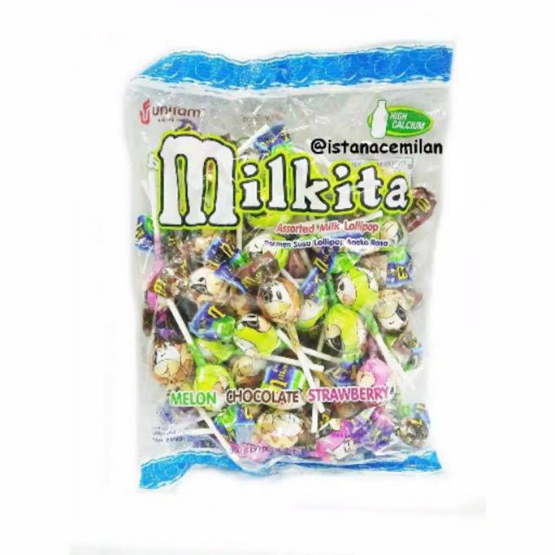 

Permen Milkita Lolipop isi 50pc