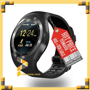 Smart Watch DZ11 / JAM PINTAR Smartwatch Y1 SIM MEMORY FULLBLACK