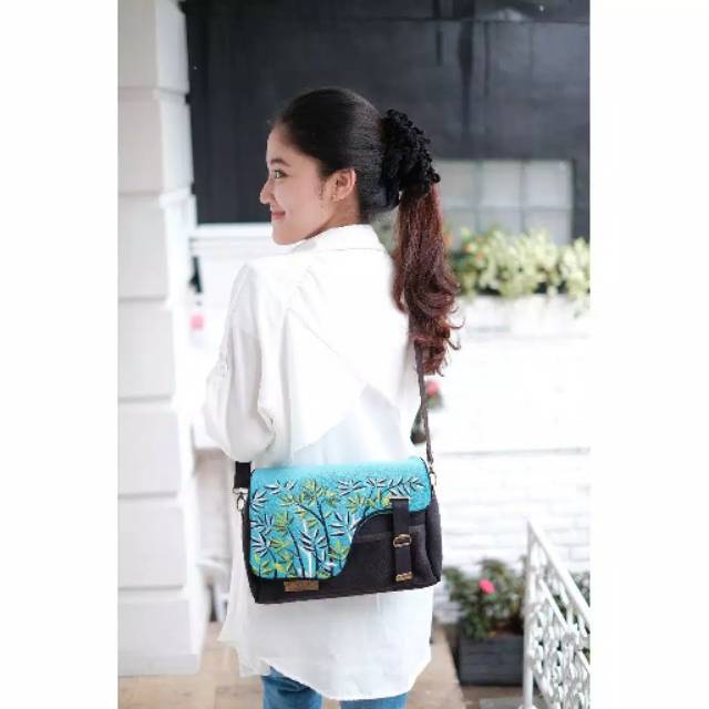 Makara Etnik GBO Gadget Bag Organizer Moreno Tas Selempang Wanita