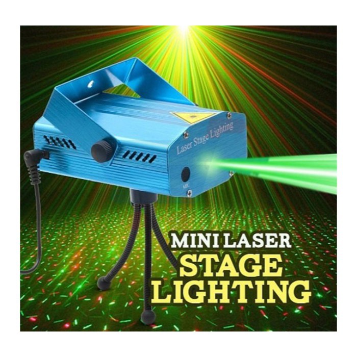 Mini Laser / Mini Laser Stage Lighting / Laser Tembak / Mini Laser Stage Lighting Sensor Musik