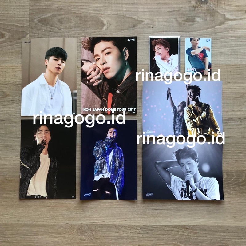 [NEW] iKON JUNE JAPAN GOODS Postcard, Photocards, PC Yes, Photoset Junhoe ikon album