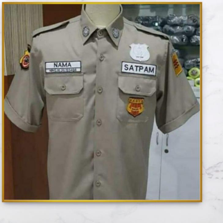 Terbaik.. SERAGAM SECURITY SATPAM MODEL BARU TERBARU PDH BANDUNG SERAGAM SATPAM SECURITY WARNA COKLA