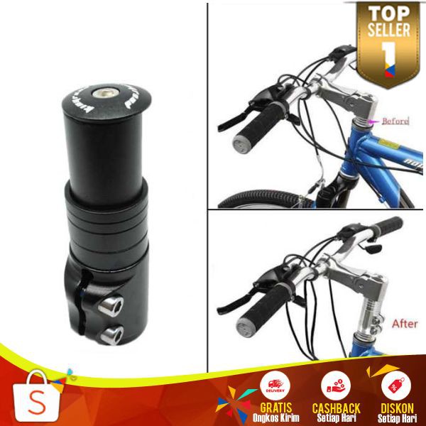 Fork Extender Sepeda Aluminium Fork Extender Perlengkapan Sepeda Gunung BMX Tahan Lama