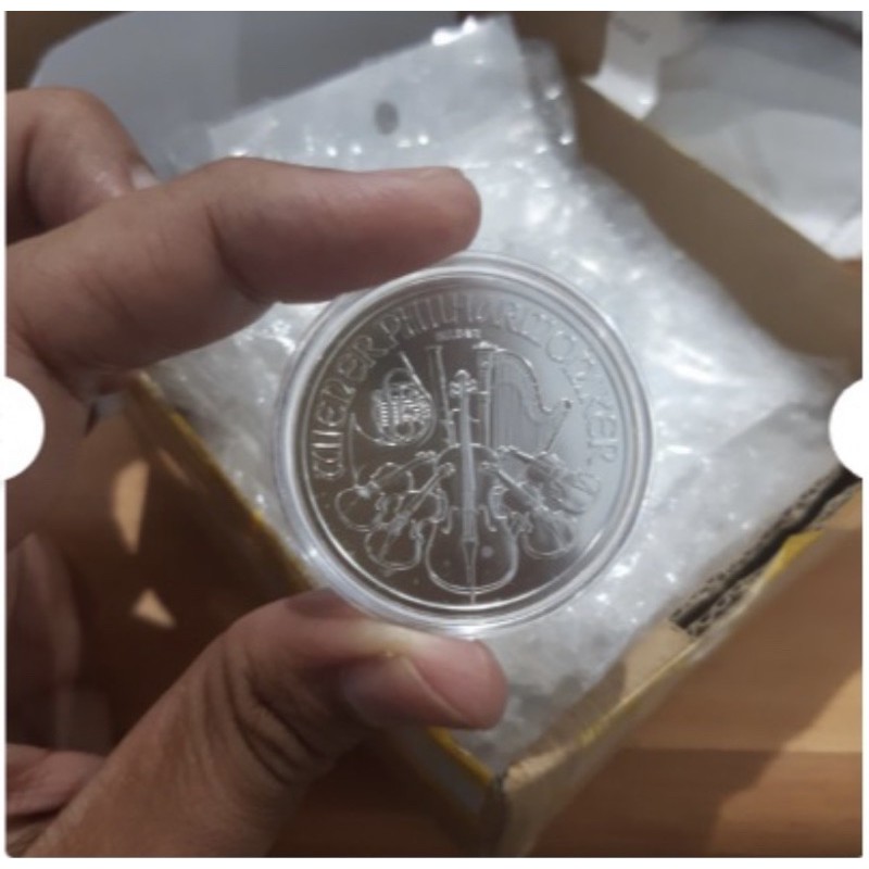 koin perak 1oz austrian phillarmonic