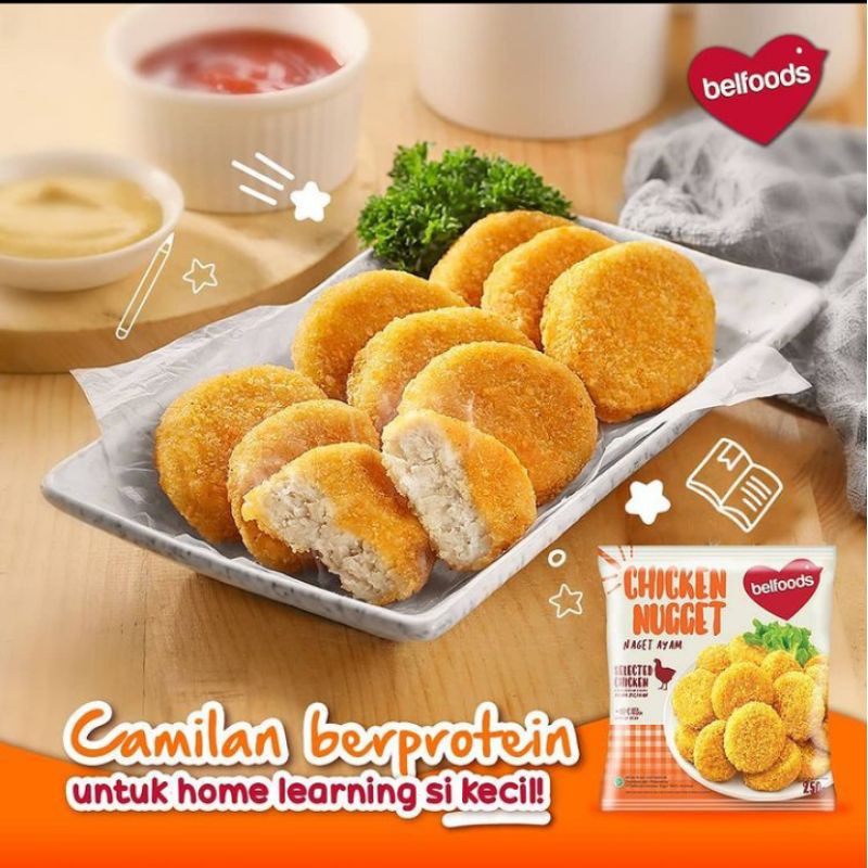 

Favorite Naget Ayam Belfoods 250 gram - Chicken Nugget Belfoods