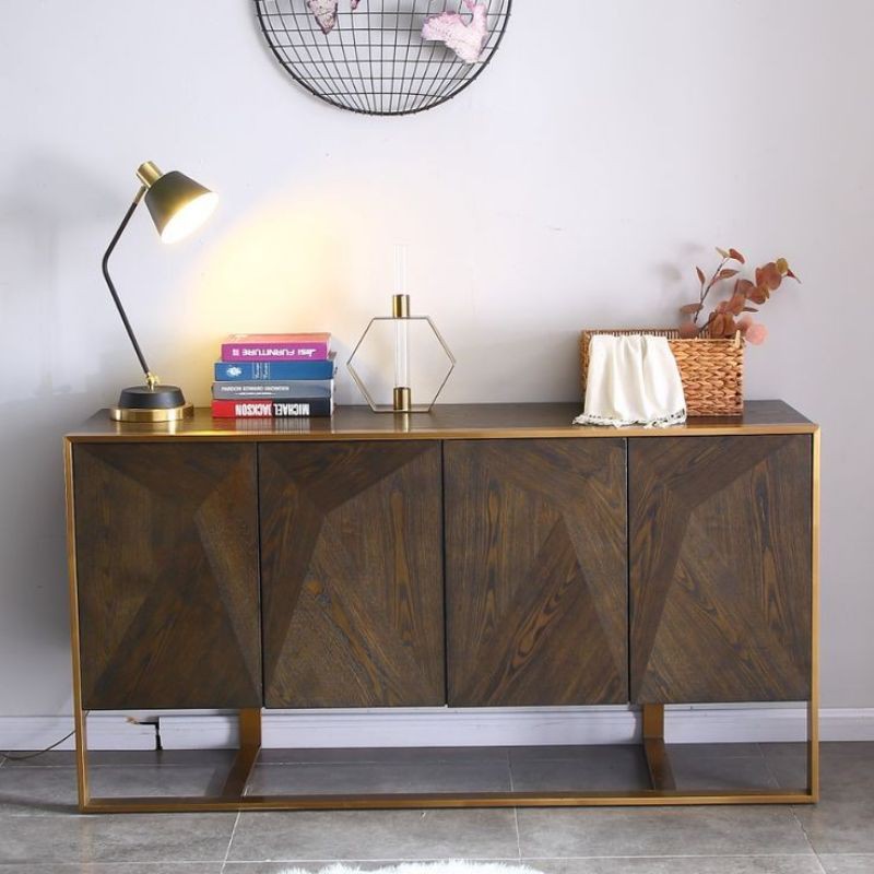 LEMARI PENYIMPANAN BUFET TV FURNITURE MINIMALIS JEPARA