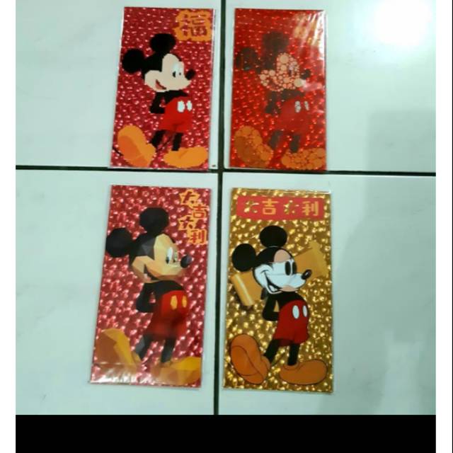 

Angpao Imlek Netral Mickey Holo 516
