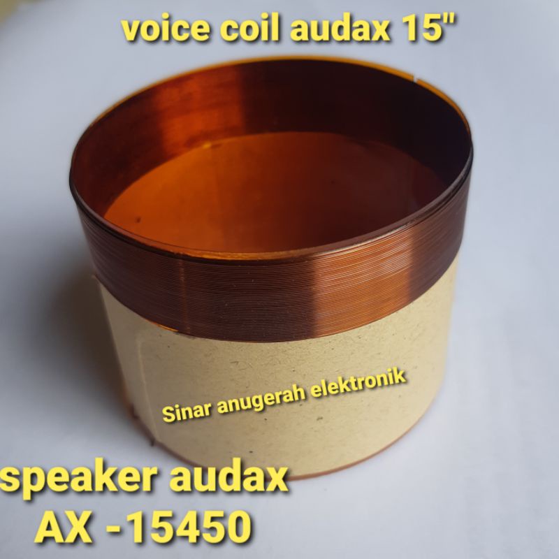 spol speaker Audax 15 in ax-15450