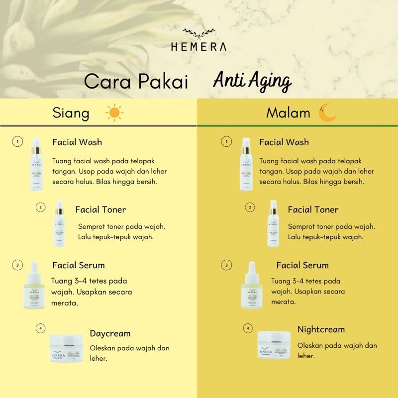 HEMERA REJUVENATE SERIES/PERWATAN ANTI AGING