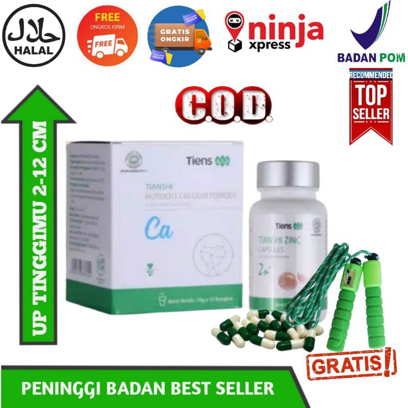 TIENS PENINGGI BADAN ORIGINAL [SUPER GROW UP] PENINGGI BADAN TIENS ZINC NCP TIENS ORI