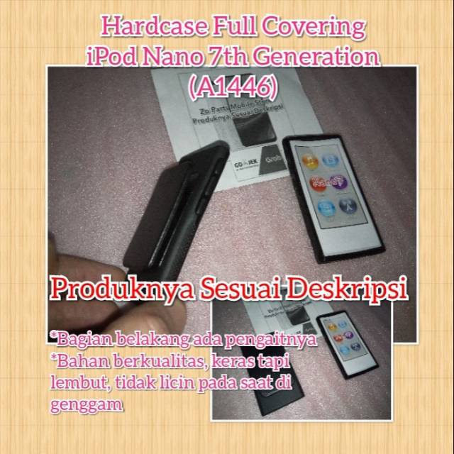 Hardcase Full Covering iPod Nano 7 Apple (A1446) iPod Nano 7th Generation (Terjamin Presisi)