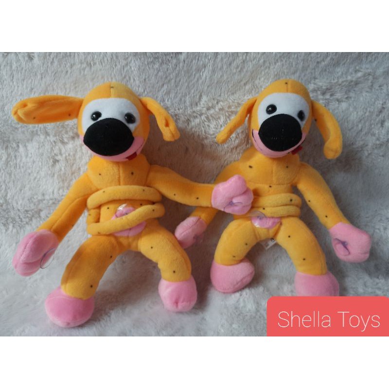 Boneka marsufilami ekor panjang cup-pan mobil