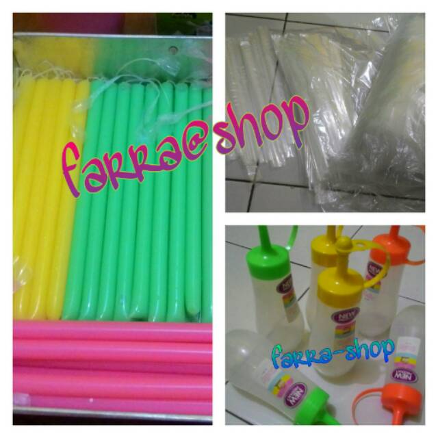 

Paketan plastik es susu pensil
