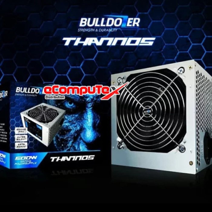POWER SUPPPLY BULLDOZER 500W / PSU 500 BULLDOZER WATT GARANSI RESMI