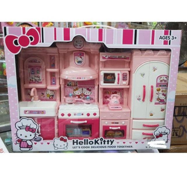 Mainan Kitchen Set / Masak Masakan Hello Kitty